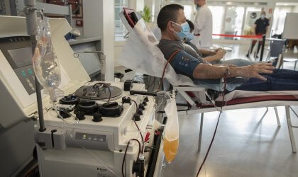 Donant de plasma