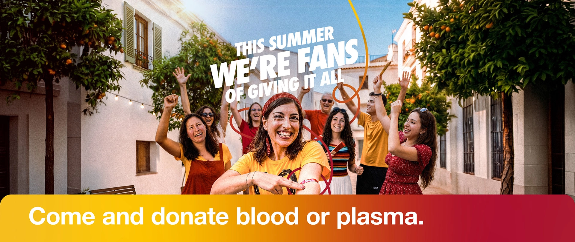 This summer we're fans of giving it all!