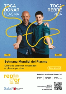 campanya Setmana Mundial de la donació de plasma