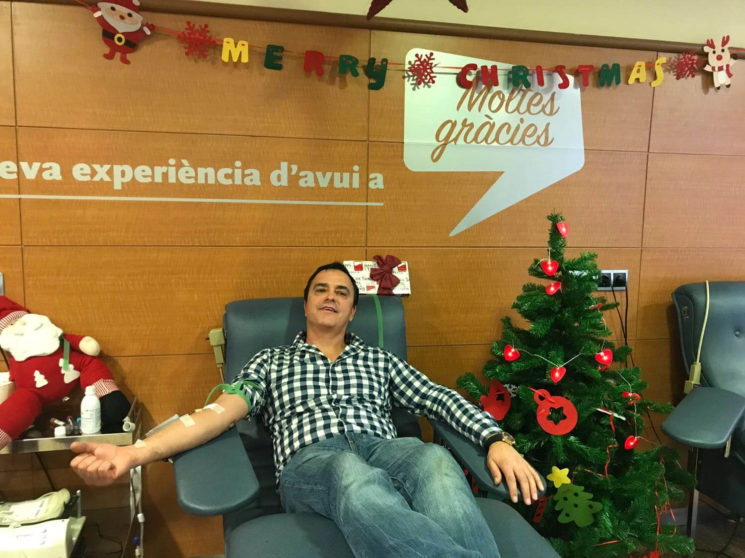 Donant Banc de Sang Hospital Arnau de Vilanova Nadal 2017