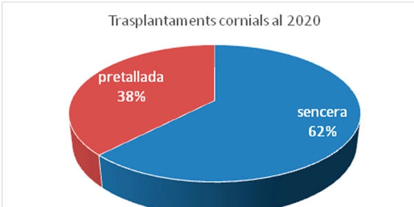Trasplantaments cornials 2020